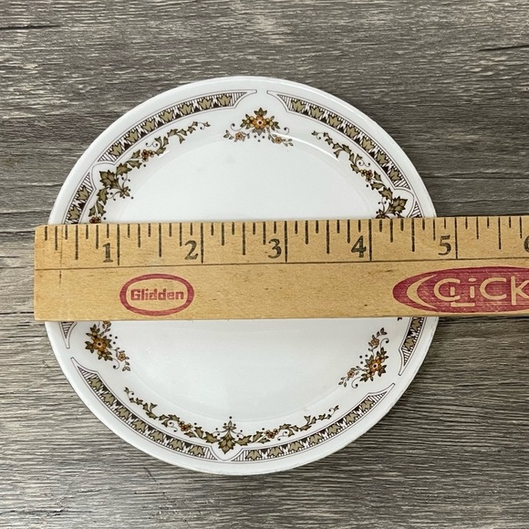 Set of‎ 3 Royal Doulton WD A081 4.75” Bread Plates – Fine Bone China England - Picture 7 of 8